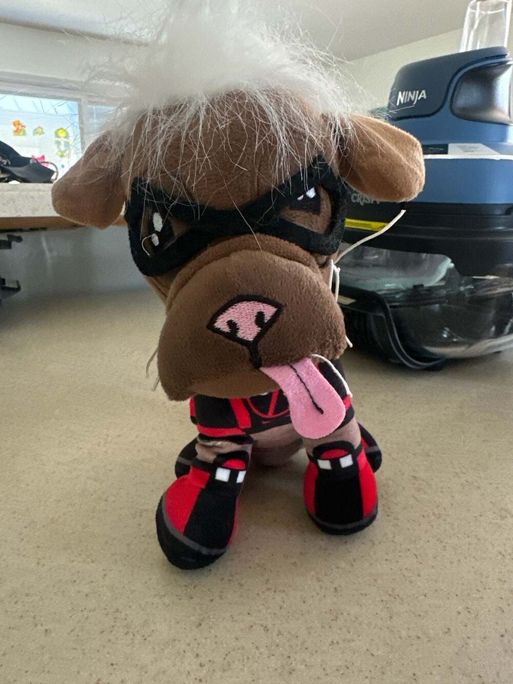 Marvel Studios Deadpool & Wolverine Dogpool Peggy Plush Stuffed Animal - Picture 5 of 5
